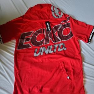 MAN ECKO SHORT SLEEVE HOODIE, SIZE: MEDIUM, COLOR: